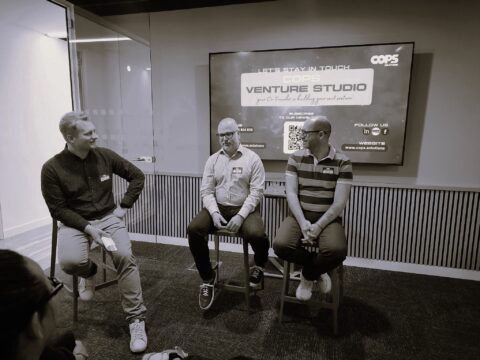 Talking Founders & Spin-Offs at COPS Venture Builders MeetUp
